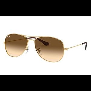 Ray-Ban Cockpit Gold Sunglasses